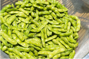 無数の枝豆
