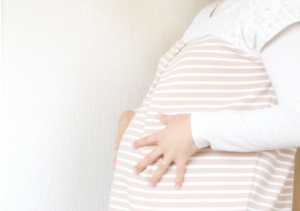 妊娠中の女性