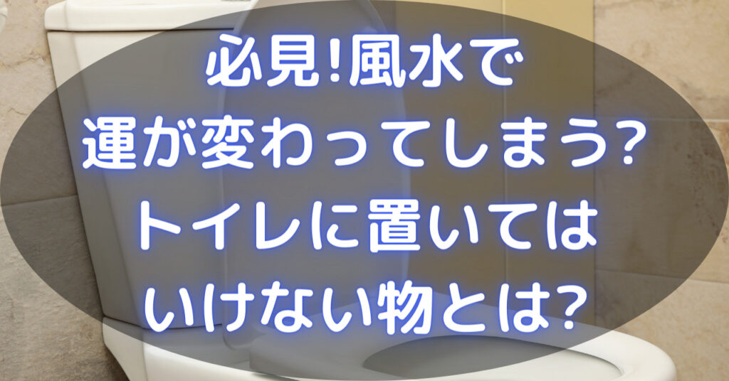 フタが開いたトイレ